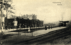 170150 Gezicht op het S.S.-station Valkenburg te Valkenburg.